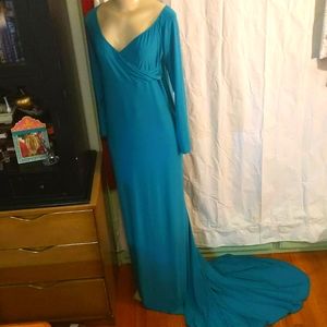 🥀💃Empire dress with train Mermaid dress